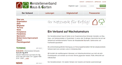Desktop Screenshot of herstellerverband.de